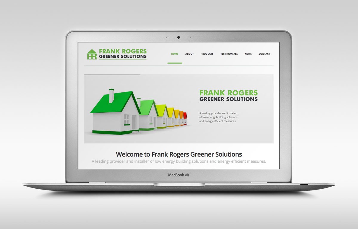 Frank Rogers Greener Solutions Website