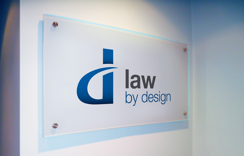 Law By Design Internal Signage