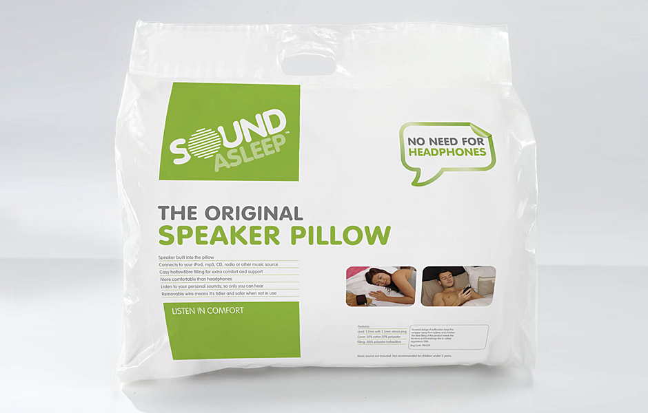 Sound Asleep Product Packaging