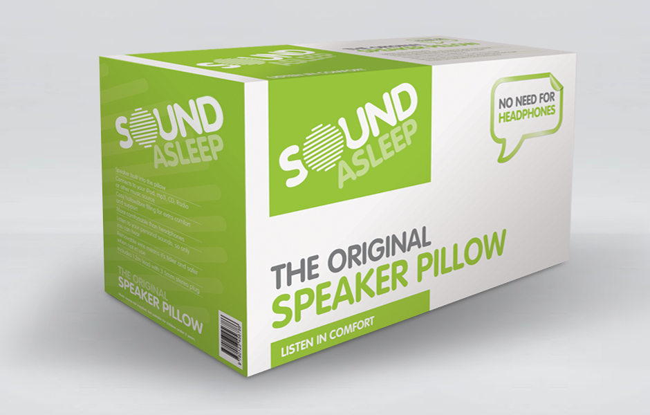 Sound Asleep Product Packaging